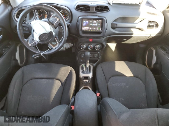 2017 Jeep Renegade Latitude with VIN ZACCJBBB5HPF31270, listed as a Copart auction lot 47350685 with 105,569 mi miles and Salvage Title. Bid and sale history available at carsss.com. Image 8.