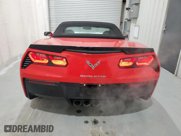 2017 Chevrolet Corvette 3LT with VIN 1G1YF3D72H5120013, listed as a Copart auction lot 86620464 with 31,823 mi miles and Clean Title. Bid and sale history available at carsss.com. Image 6.