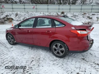 2014 Ford Focus SE with VIN 1FADP3F24EL438121, listed as a Copart auction lot 47755225 with 198,308 mi miles and Salvage Title. Bid and sale history available at carsss.com. Image 2.