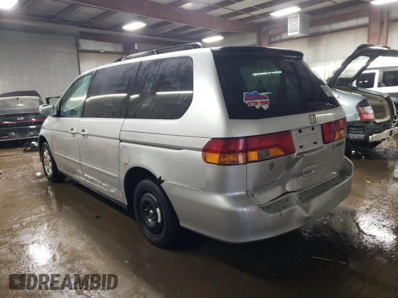 2004 Honda Odyssey EX-L with VIN 5FNRL189X4B098131, listed as a Copart auction lot 47294865 with 196,581 mi miles and Salvage Title. Bid and sale history available at DreamBid. Image 2.