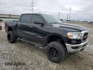 2019 Ram 1500 Big Horn/Lone Star with VIN 1C6RRFFG5KN846027, listed as a Copart auction lot 51250215 with 62,814 mi miles and Salvage Title. Bid and sale history available at carsss.com. Image 4.