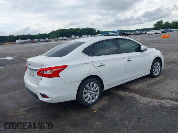 2017 Nissan Sentra SV with VIN 3N1AB7AP7HL669578, listed as a IAAI auction lot 42423277 with 203,341 mi miles and . Bid and sale history available at DreamBid. Image 4.
