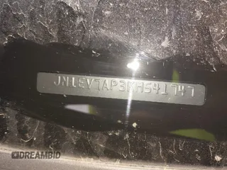 2019 Infiniti Q50 3.0t LUXE with VIN JN1EV7AP3KM541747, listed as a IAAI auction lot 40973538 with 43,139 mi miles. Bid and sale history available at carsss.com. Image 9.