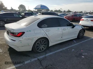 2021 BMW 3 Series M340i xDrive with VIN 3MW5U9J07M8B57210, listed as a Copart auction lot 86221464 with 50,810 mi miles and Salvage Title. Bid and sale history available at carsss.com. Image 3.