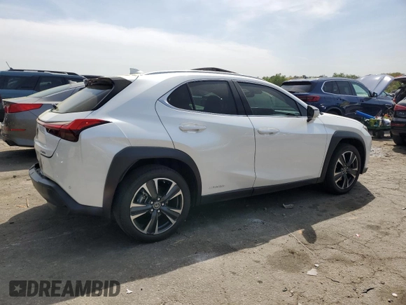 2021 Lexus UX 250h z VIN JTHP9JBH2M2044684, wystawiony jako Copart lot #51141805 z przebiegiem 69 453 mil mil oraz Szkoda całkowita • Salvage title. Historia ofert i sprzedaży dostępna na DreamBid. Obrazek 3.