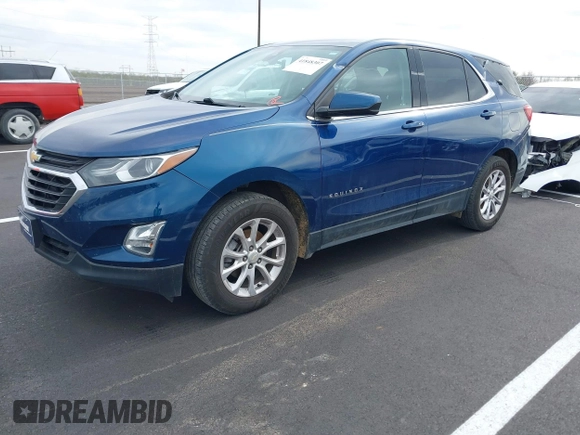 2020 Chevrolet Equinox LT with VIN 3GNAXTEV2LL122265, listed as a IAAI auction lot 41848307 with 133,530 mi miles. Bid and sale history available at carsss.com. Image 17.