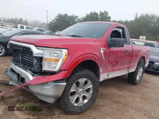 2021 Ford F-150 XL z VIN 1FTMF1E50MKD94460, wystawiony jako IAAI lot #41179111 z przebiegiem 72 256 mil mil oraz . Historia ofert i sprzedaży dostępna na DreamBid. Obrazek 2.