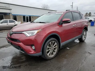 2018 Toyota RAV4 Limited with VIN JTMDFREV8JD224068, listed as a Copart auction lot 49864785 with 56,595 mi miles and Salvage Title. Bid and sale history available at carsss.com. Image 1.