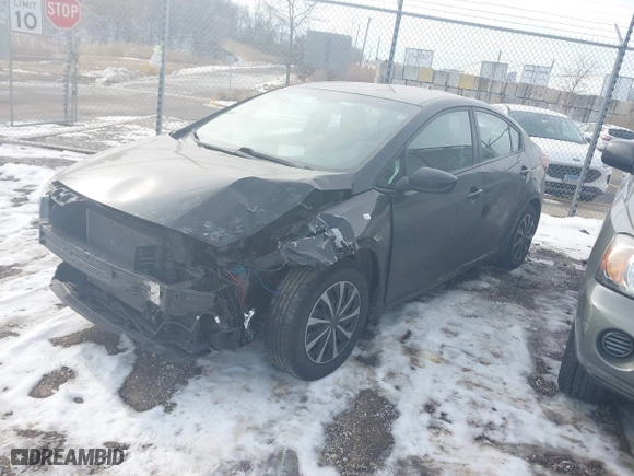 2018 Kia Forte LX with VIN 3KPFK4A73JE244015, listed as a IAAI auction lot 41651426 with 95,723 mi miles. Bid and sale history available at carsss.com. Image 18.