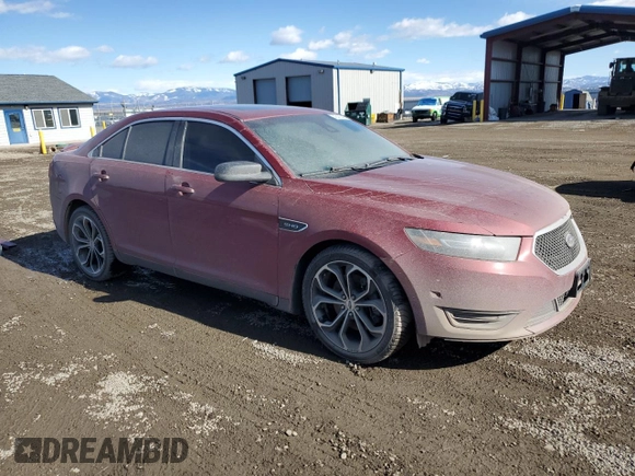 2015 Ford Taurus SHO with VIN 1FAHP2KT0FG116130, listed as a Copart auction lot 46403495 with 122,811 mi miles and Salvage title. Bid and sale history available at DreamBid. Image 4.