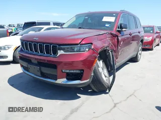 2021 Jeep Grand Cherokee Limited with VIN 1C4RJJBG1M8207699, listed as a IAAI auction lot 42013837 with 105,589 mi miles and . Bid and sale history available at DreamBid. Image 17.