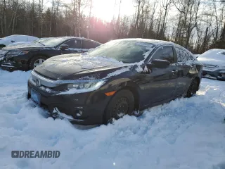 2017 Honda Civic Sedan EX-T with VIN 2HGFC1F46HH108620, listed as a Copart auction lot 45009485 with 340,659 mi miles and Salvage Title. Bid and sale history available at carsss.com. Image 1.