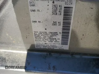 2024 Nissan Altima 2.5 SR with VIN 1N4BL4CV3RN376096, listed as a Copart auction lot 50261035 with 20,556 mi miles and Salvage Title. Bid and sale history available at carsss.com. Image 14.