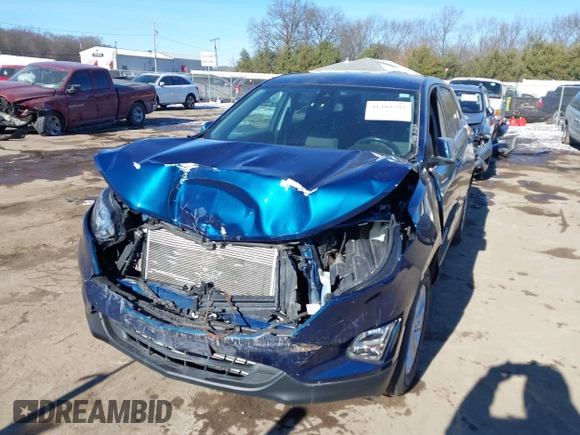 2020 Chevrolet Equinox LT with VIN 2GNAXUEV6L6185542, listed as a IAAI auction lot 41409792 with 56,533 mi miles and . Bid and sale history available at DreamBid. Image 16.