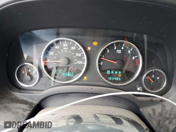2012 Jeep Patriot Limited with VIN 1C4NJRCB0CD553619, listed as a Copart auction lot 44155385 with 103,485 mi miles and Salvage Title. Bid and sale history available at carsss.com. Image 9.