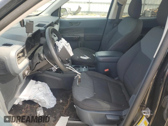 2023 Ford Maverick XL with VIN 3FTTW8F98PRA14125, listed as a Copart auction lot 55358905 with 35,489 mi miles and Salvage title. Bid and sale history available at DreamBid. Image 7.
