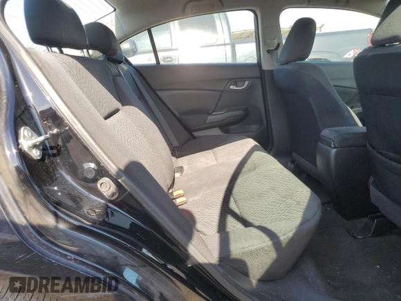 2014 Honda Civic Sedan LX with VIN 19XFB2F59EE234655, listed as a Copart auction lot 50932145 with 197,540 mi miles and Salvage Title. Bid and sale history available at carsss.com. Image 10.