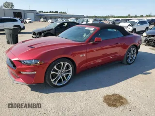 2021 Ford Mustang GT Premium with VIN 1FATP8FF9M5148956, listed as a Copart auction lot 75829634 with 126,295 mi miles and Clean Title. Bid and sale history available at carsss.com. Image 1.