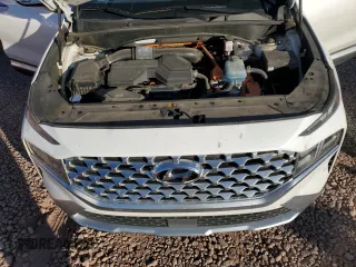 2021 Hyundai Santa Fe Hybrid Blue with VIN KM8S2DA15MU011183, listed as a Copart auction lot 85364184 with 50,130 mi miles and Salvage Title. Bid and sale history available at carsss.com. Image 14.