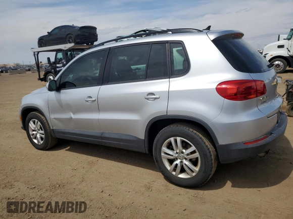 2017 Volkswagen Tiguan S with VIN WVGBV7AX0HK024471, listed as a Copart auction lot 54360875 with 183,469 mi miles and Clean Title. Bid and sale history available at DreamBid. Image 2.