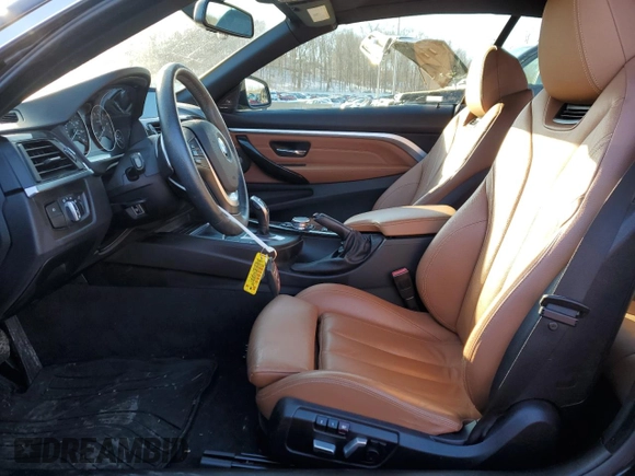 2016 BMW 4 Series 428i xDrive with VIN WBA3T1C56G5F38863, listed as a Copart auction lot 46071735 with 46,765 mi miles and Salvage title. Bid and sale history available at DreamBid. Image 7.