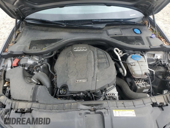 2016 Audi A6 Premium Plus with VIN WAUGFAFC7GN153926, listed as a Copart auction lot 60462505 with 117,697 mi miles and Salvage title. Bid and sale history available at DreamBid. Image 11.