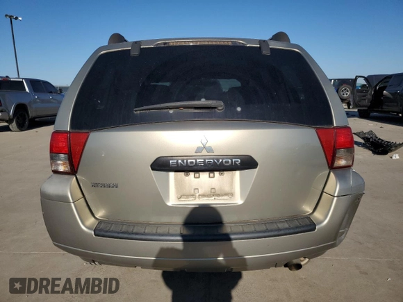 2008 Mitsubishi Endeavor LS with VIN 4A4MM21S78E022229, listed as a Copart auction lot 87315984 with 121,486 mi miles and Salvage title. Bid and sale history available at DreamBid. Image 6.
