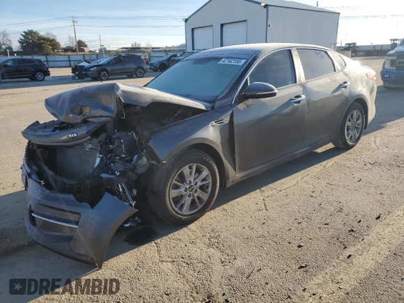 2016 Kia Optima LX with VIN KNAGT4L32G5119813, listed as a Copart auction lot 42162155 with 141,142 mi miles and Salvage Title. Bid and sale history available at carsss.com. Image 1.