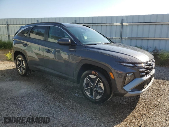 2025 Hyundai Tucson SEL with VIN 5NMJBCDE6SH546990, listed as a Copart auction lot 55332685 with 74 mi miles and Clean Title. Bid and sale history available at carsss.com. Image 4.