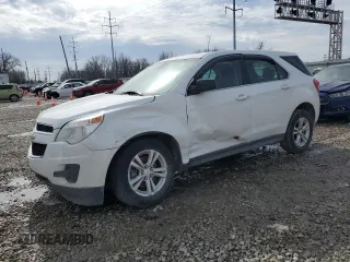 2013 Chevrolet Equinox LS with VIN 2GNALBEK4D1219403, listed as a Copart auction lot 45373425 with 201,868 mi miles and Salvage Title. Bid and sale history available at carsss.com. Image 1.
