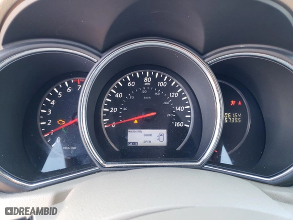 2014 Nissan Murano SL with VIN JN8AZ1MW4EW532746, listed as a Copart auction lot 57940134 with 106,164 mi miles and Salvage Title. Bid and sale history available at carsss.com. Image 9.
