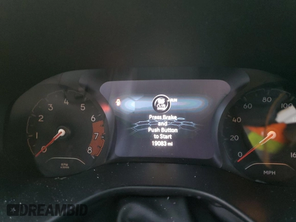 2023 Jeep Compass Latitude with VIN 3C4NJDBN7PT508868, listed as a Copart auction lot 85953644 with 19,083 mi miles and Salvage Title. Bid and sale history available at DreamBid. Image 9.