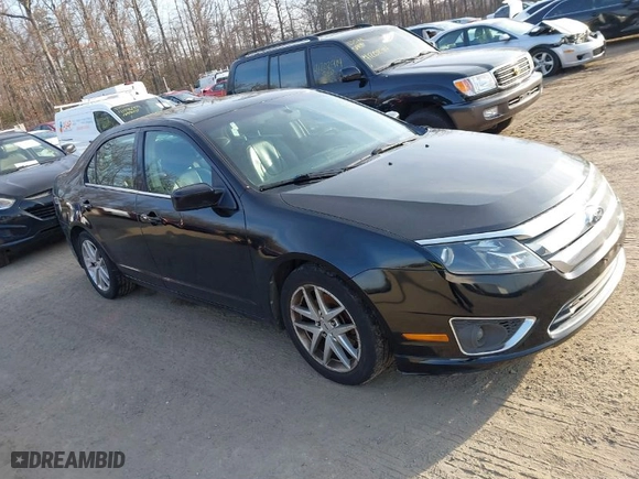 2012 Ford Fusion SEL with VIN 3FAHP0JA1CR190133, listed as a IAAI auction lot 41209277 with 194,871 mi miles. Bid and sale history available at carsss.com. Image 1.