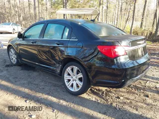 2013 Chrysler 200 LX with VIN 1C3CCBAB9DN762448, listed as a IAAI auction lot 41889859 with 130,375 mi miles. Bid and sale history available at carsss.com. Image 3.
