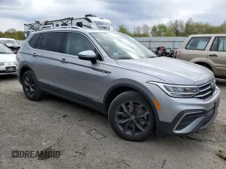 2022 Volkswagen Tiguan SE with VIN 3VV2B7AX3NM175114, listed as a Copart auction lot 52136025 with 35,906 mi miles and Salvage title. Bid and sale history available at DreamBid. Image 4.
