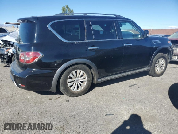 2019 Nissan Armada SV with VIN JN8AY2NC3K9585980, listed as a Copart auction lot 78176544 with Not Provided miles and Clean Title. Bid and sale history available at carsss.com. Image 3.