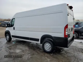 2023 Ram ProMaster Cargo with VIN 3C6LRVDG9PE535246, listed as a Copart auction lot 45709465 with 86,093 mi miles and Salvage Title. Bid and sale history available at DreamBid. Image 2.