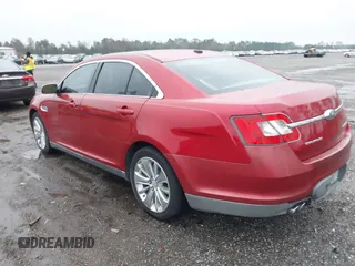 2010 Ford Taurus Limited with VIN 1FAHP2FW7AG162258, listed as a IAAI auction lot 41625767 with 187,205 mi miles. Bid and sale history available at carsss.com. Image 3.