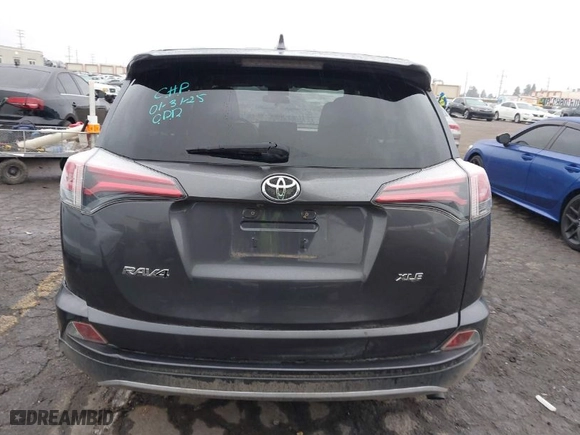 2018 Toyota RAV4 XLE with VIN JTMWFREV4JJ188776, listed as a IAAI auction lot 41525603 with 110,743 mi miles. Bid and sale history available at carsss.com. Image 16.