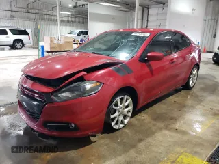 2013 Dodge Dart SXT with VIN 1C3CDFBH5DD698955, listed as a Copart auction lot 49145265 with 153,067 mi miles and Salvage Title. Bid and sale history available at carsss.com. Image 1.