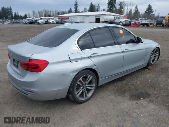2017 BMW 3 Series 330i xDrive with VIN WBA8D9G33HNU64889, listed as a IAAI auction lot 41626253 with 66,520 mi miles. Bid and sale history available at carsss.com. Image 4.