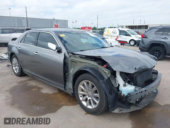 2012 Chrysler 300 Limited with VIN 2C3CCACG9CH227436, listed as a IAAI auction lot 42023040 with 76,508 mi miles. Bid and sale history available at carsss.com. Image 1.