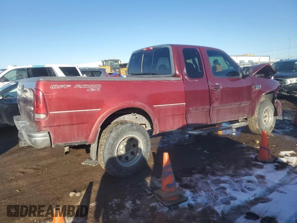 1999 Ford F-150 XL with VIN 1FTRX18L9XKA71512, listed as a Copart auction lot 42809755 with 192,205 mi miles and Salvage Title. Bid and sale history available at carsss.com. Image 3.