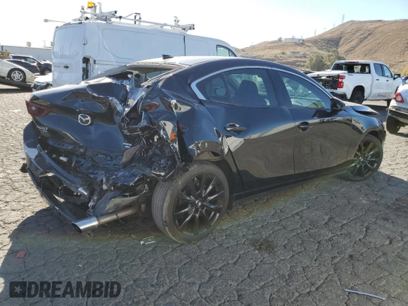 2022 Mazda 3 2.5 Turbo with VIN JM1BPBAY7N1508469, listed as a Copart auction lot 88733935 with 30,247 mi miles and Salvage Title. Bid and sale history available at DreamBid. Image 3.