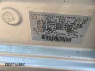2023 Nissan Versa SV z VIN 3N1CN8EV0PL871854, wystawiony jako IAAI lot #41958143 z przebiegiem Nie podano mil oraz . Historia ofert i sprzedaży dostępna na DreamBid. Obrazek 9.