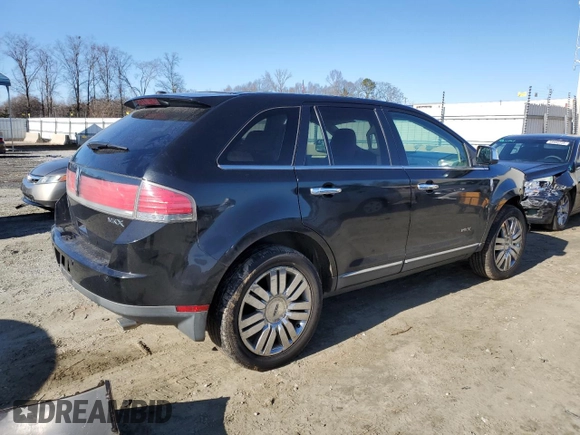 2010 Lincoln MKX with VIN 2LMDJ8JC2ABJ35213, listed as a Copart auction lot 88647795 with 178,367 mi miles and Salvage Title. Bid and sale history available at carsss.com. Image 3.