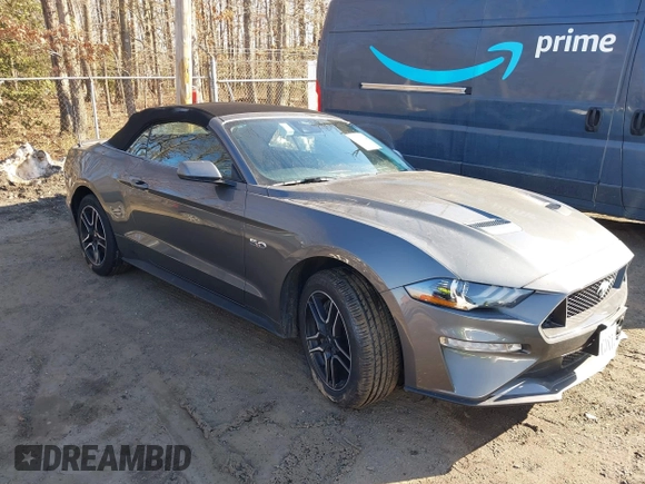 2023 Ford Mustang GT Premium z VIN 1FATP8FF0P5107393, wystawiony jako IAAI lot #41279324 z przebiegiem 26 622 mil mil oraz . Historia ofert i sprzedaży dostępna na DreamBid. Obrazek 1.