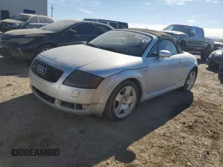 2002 Audi TT with VIN TRUUT28N921032100, listed as a Copart auction lot 83410504 with 211,489 mi miles and Clean Title. Bid and sale history available at carsss.com. Image 1.