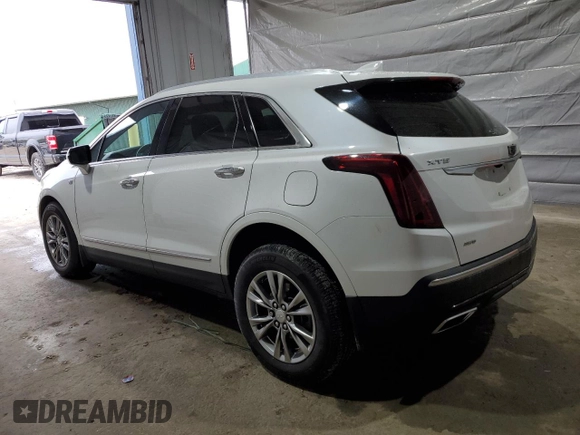 2022 Cadillac XT5 AWD Premium Luxury with VIN 1GYKNDRS1NZ108680, listed as a Copart auction lot 55729425 with 44,406 mi miles and Salvage title. Bid and sale history available at DreamBid. Image 2.