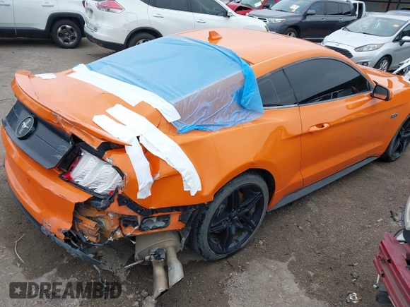 2021 Ford Mustang EcoBoost with VIN 1FA6P8TD5M5151336, listed as a IAAI auction lot 41916198 with 58,990 mi miles and . Bid and sale history available at DreamBid. Image 4.